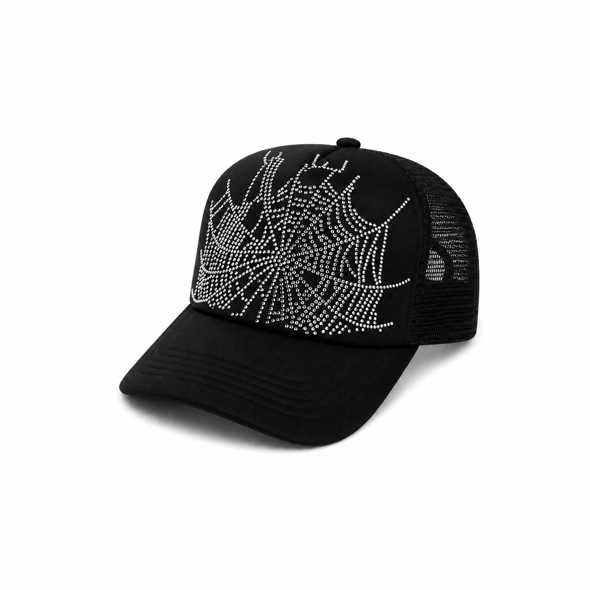 RHINESTONE WEB HAT