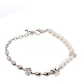 Pearls Fusion Bracelet Silver