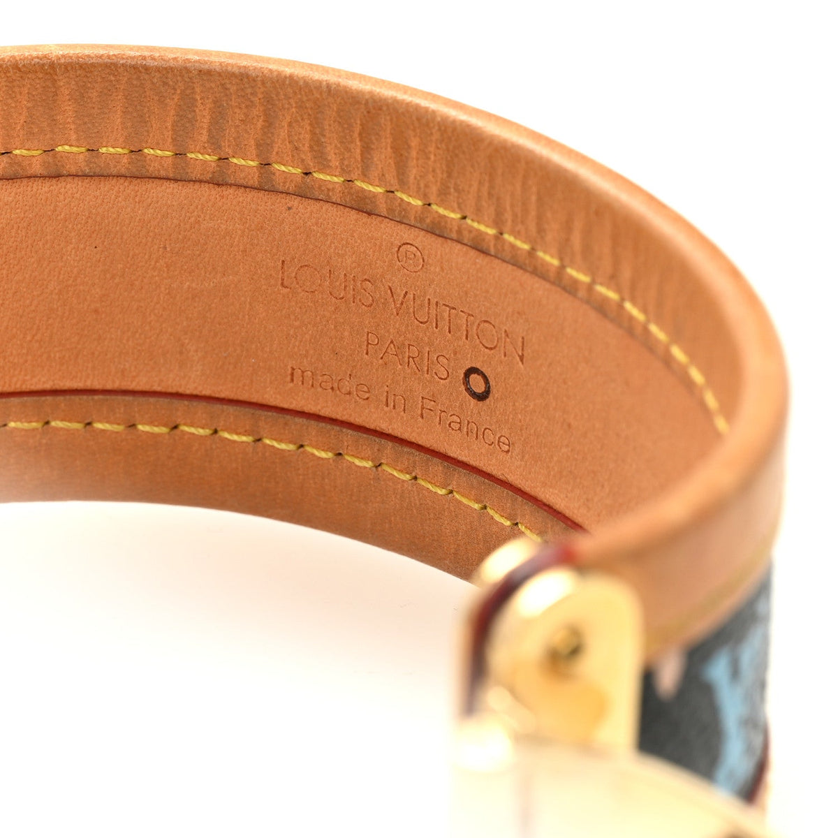 Monogram Multicolor M Lock Bracelet Black