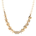 Pearl Crystal CC Mademoiselle Choker Gold Pearly White