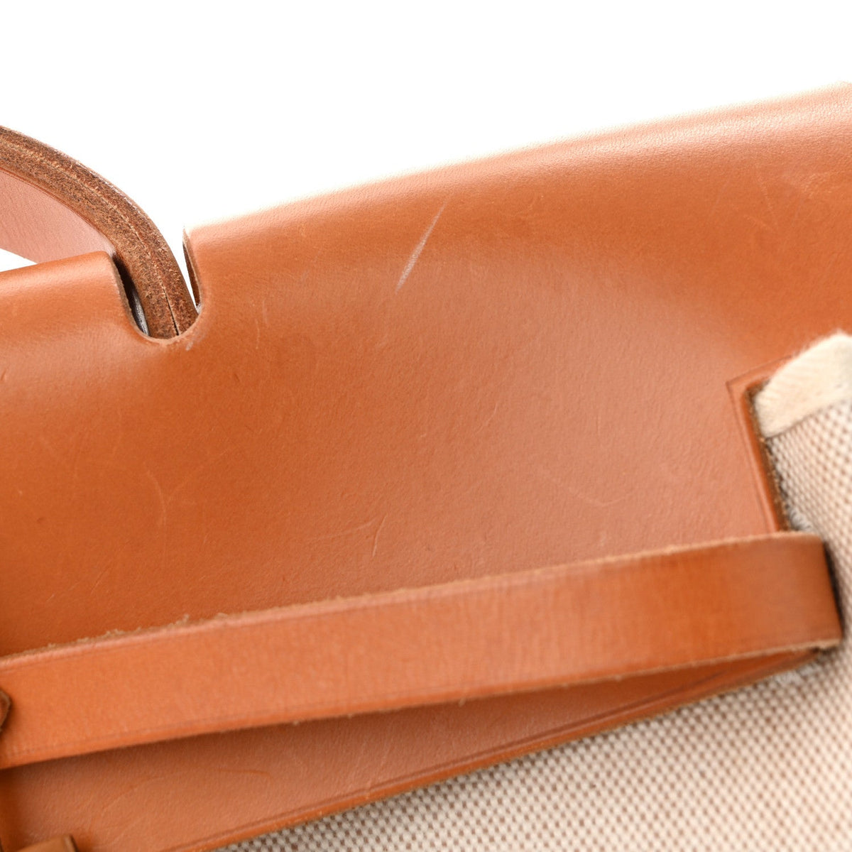 Toile Vache Calfskin Herbag 39 MM Natural