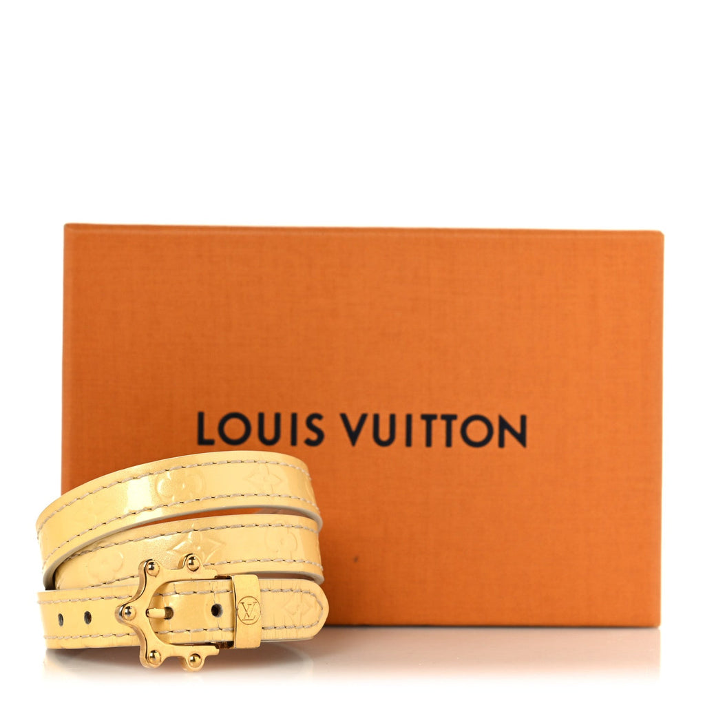 Vernis Triple Tour Bracelet Yellow