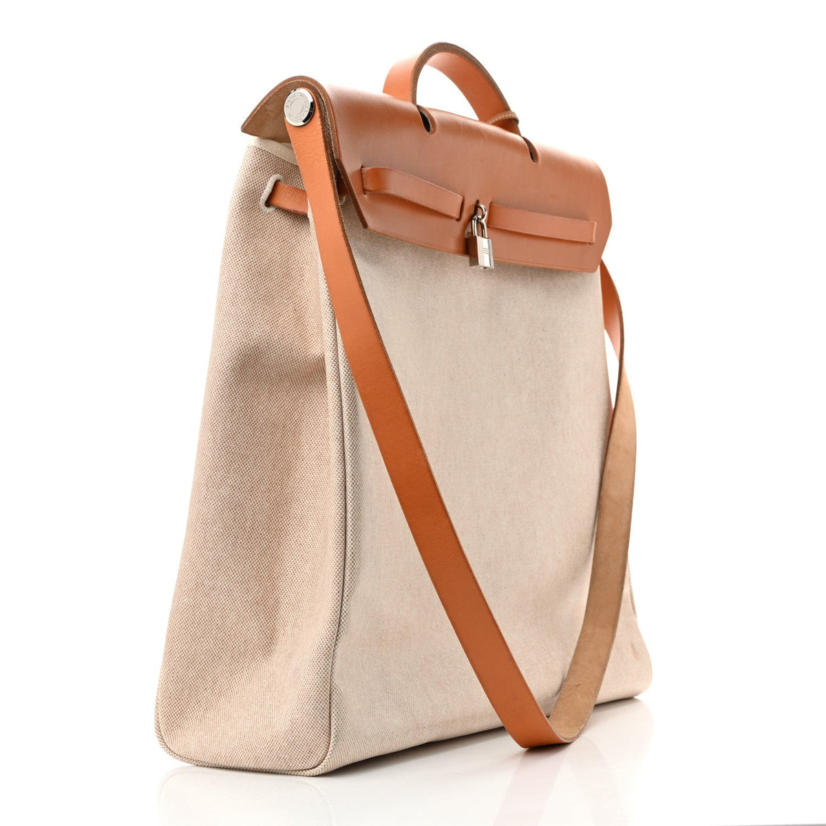 Toile Vache Calfskin Herbag 39 MM Natural