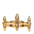 Metal Louisette Signature Ring S Gold