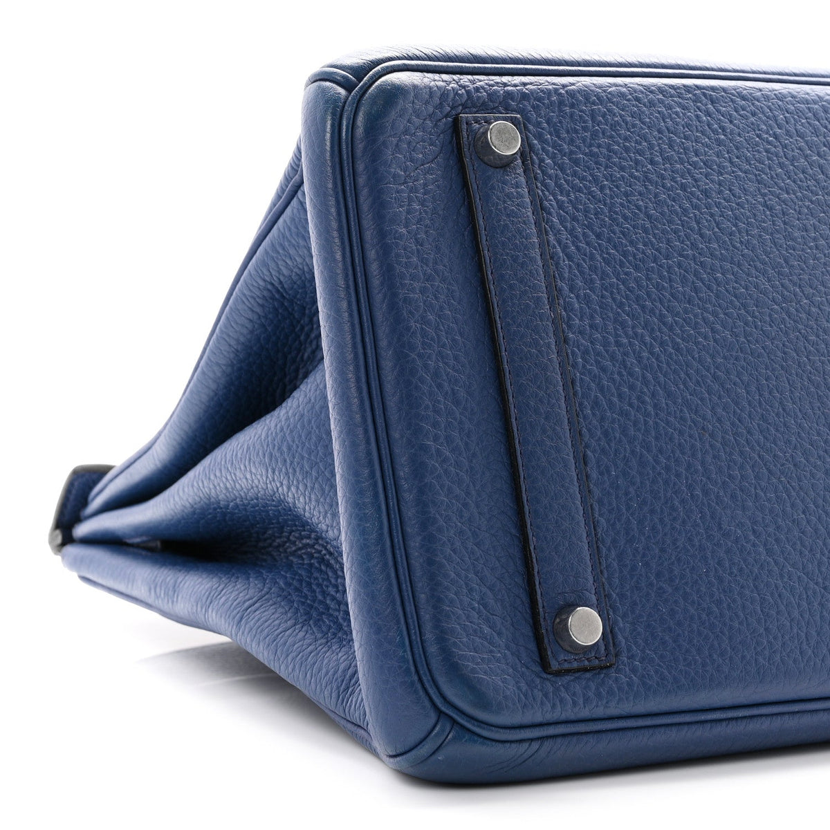 Taurillon Clemence Birkin 35 Bleu Brighton