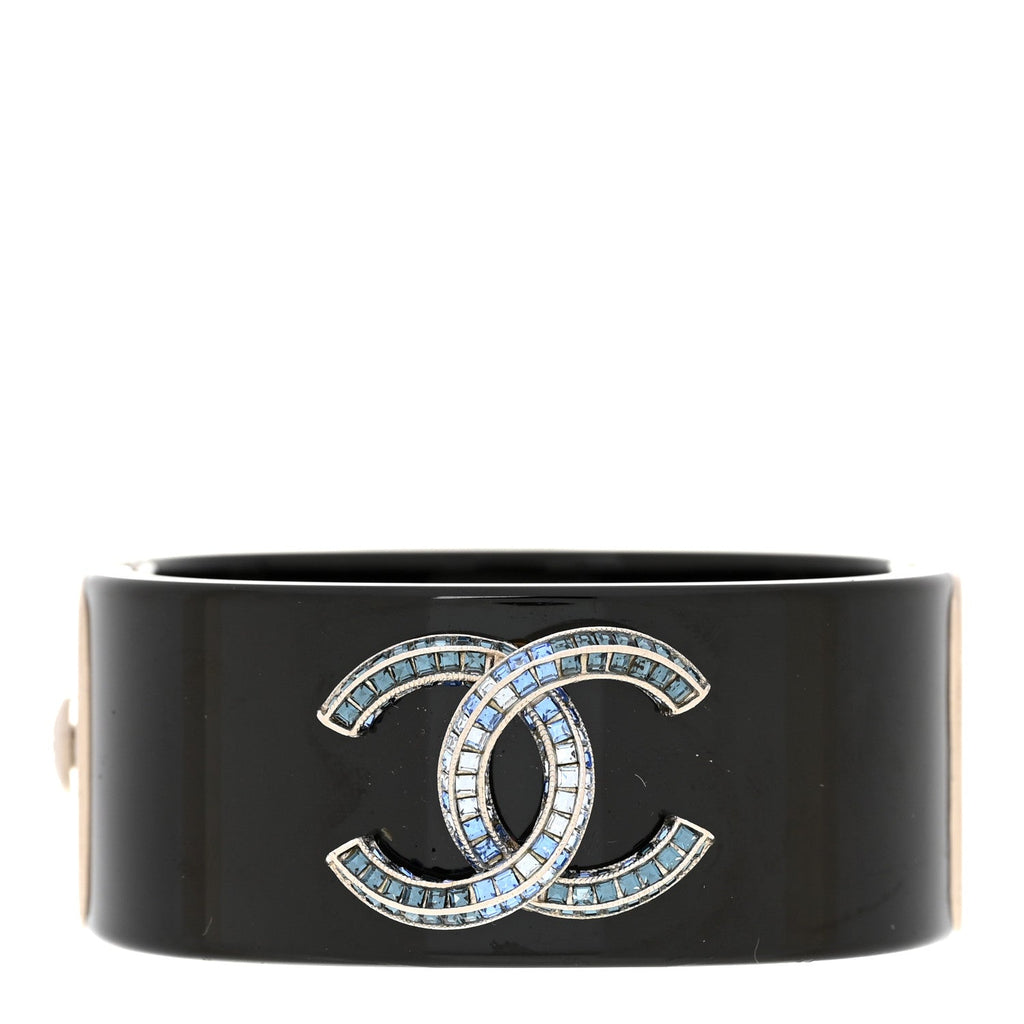 Resin Crystal CC Cuff Black
