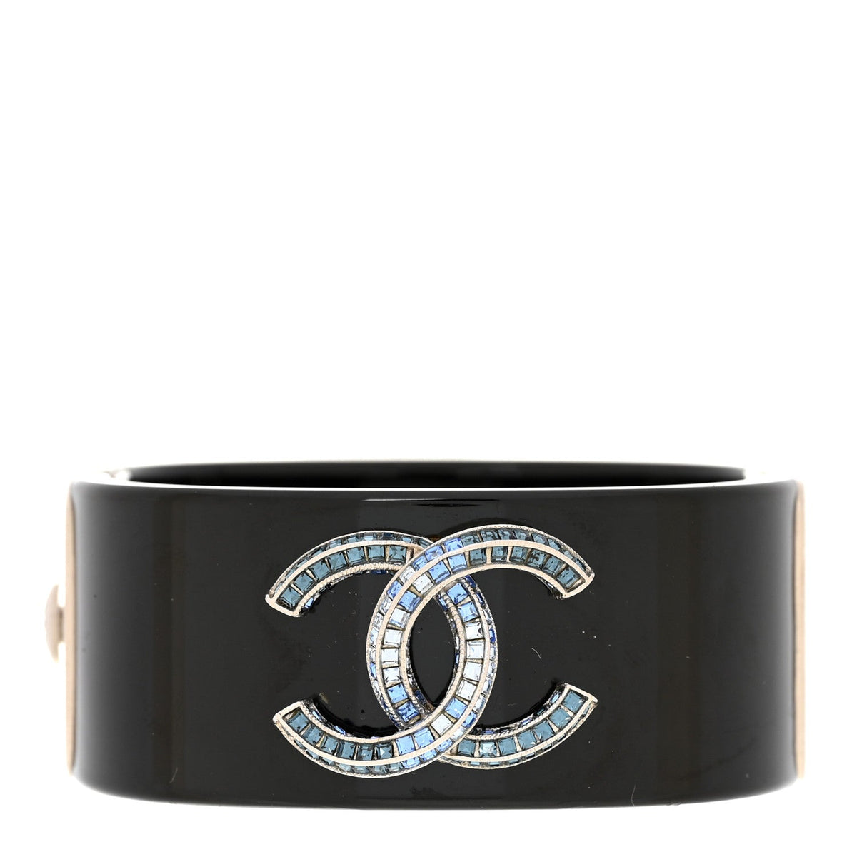 Resin Crystal CC Cuff Black