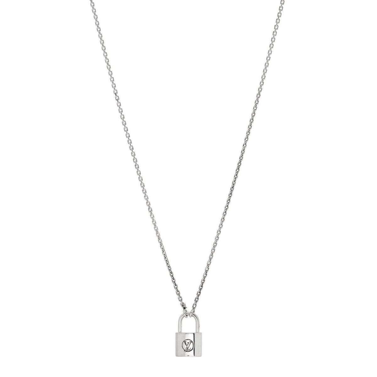 Sterling Silver Lockit Necklace