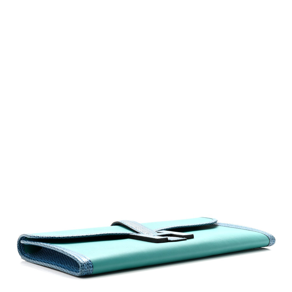 Swift Lizard Jige Elan Touch 29 Clutch Bleu Paon Mykonos