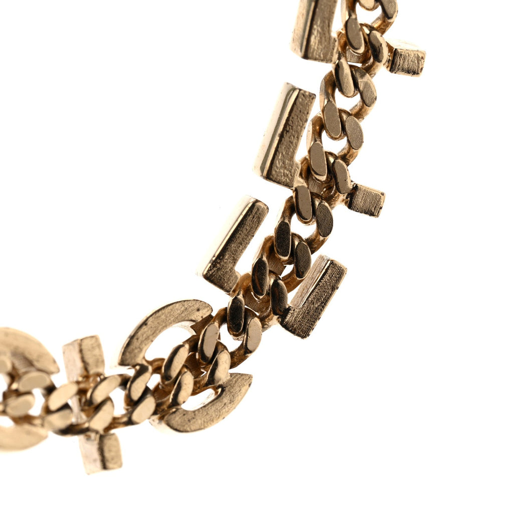Pearl Crystal CC Mademoiselle Choker Gold Pearly White