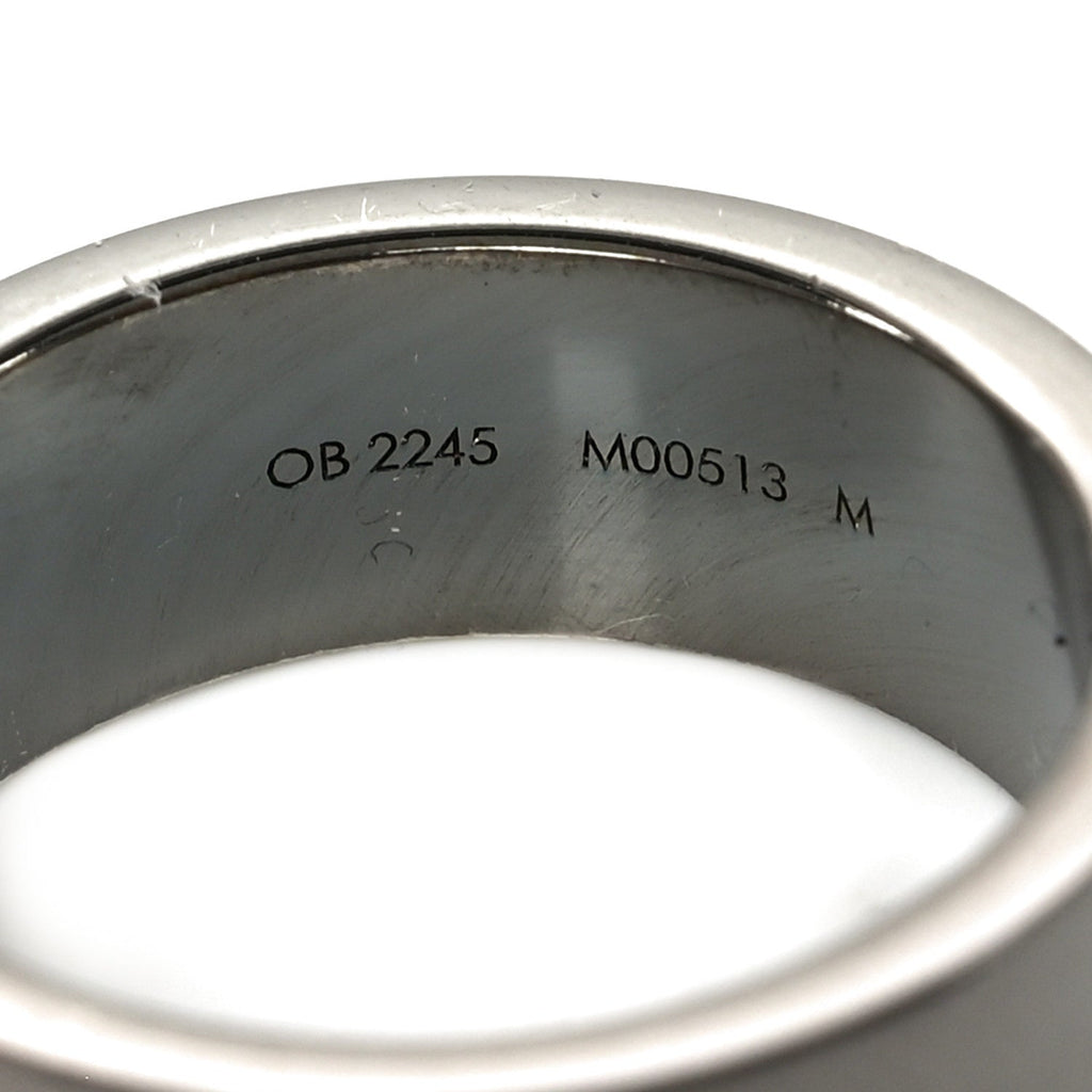 Metal LV Instinct Set of 2 Rings M 63 10.25 Silver Gold