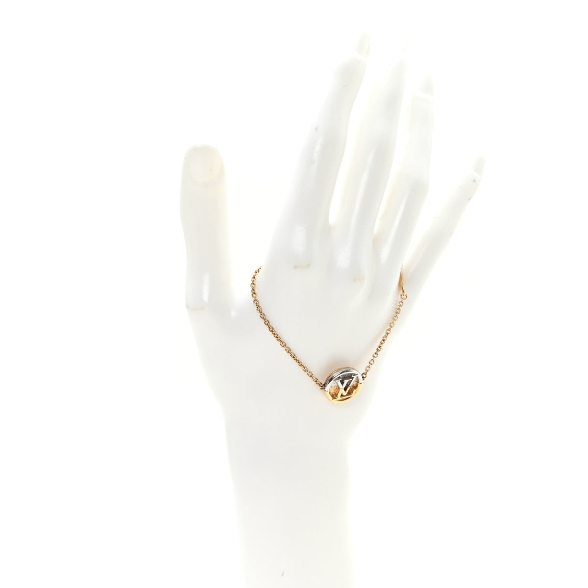 Metal L To V Bracelet Gold Silver