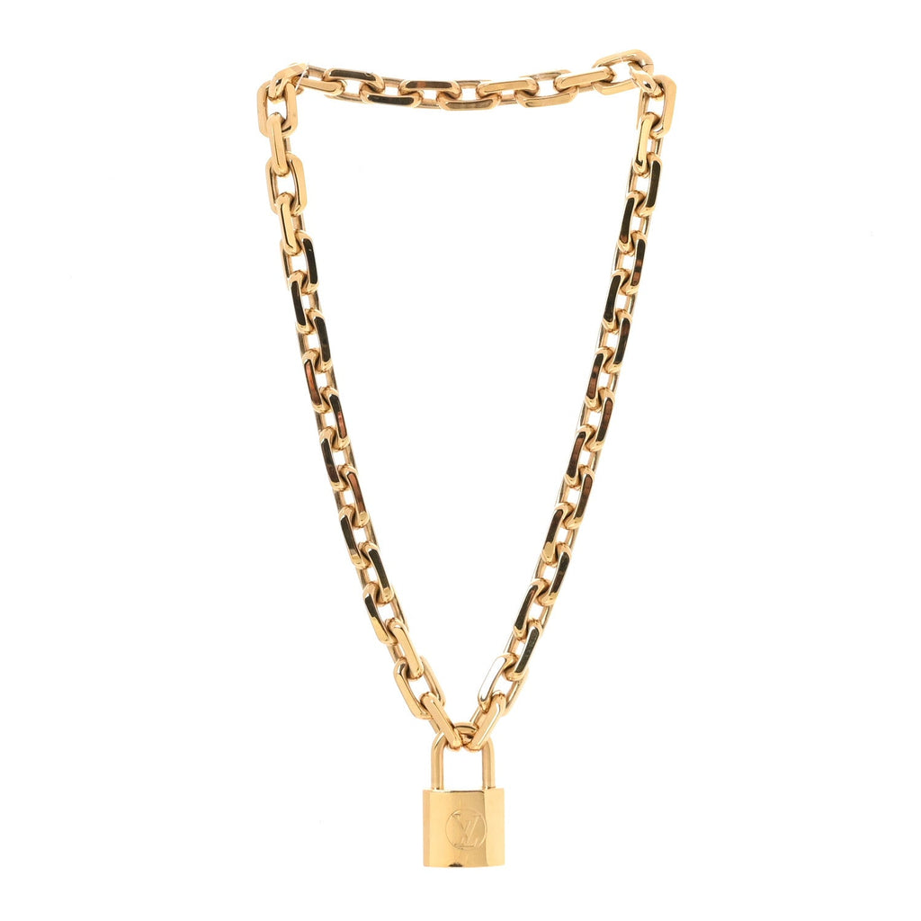 LV Edge Necklace Cadenas Gold