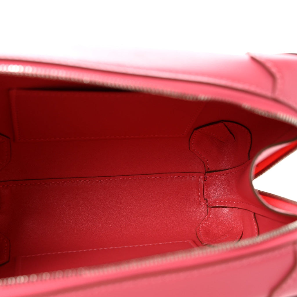 Tadelakt Mini Pochette Maxibox Rose Lipstick
