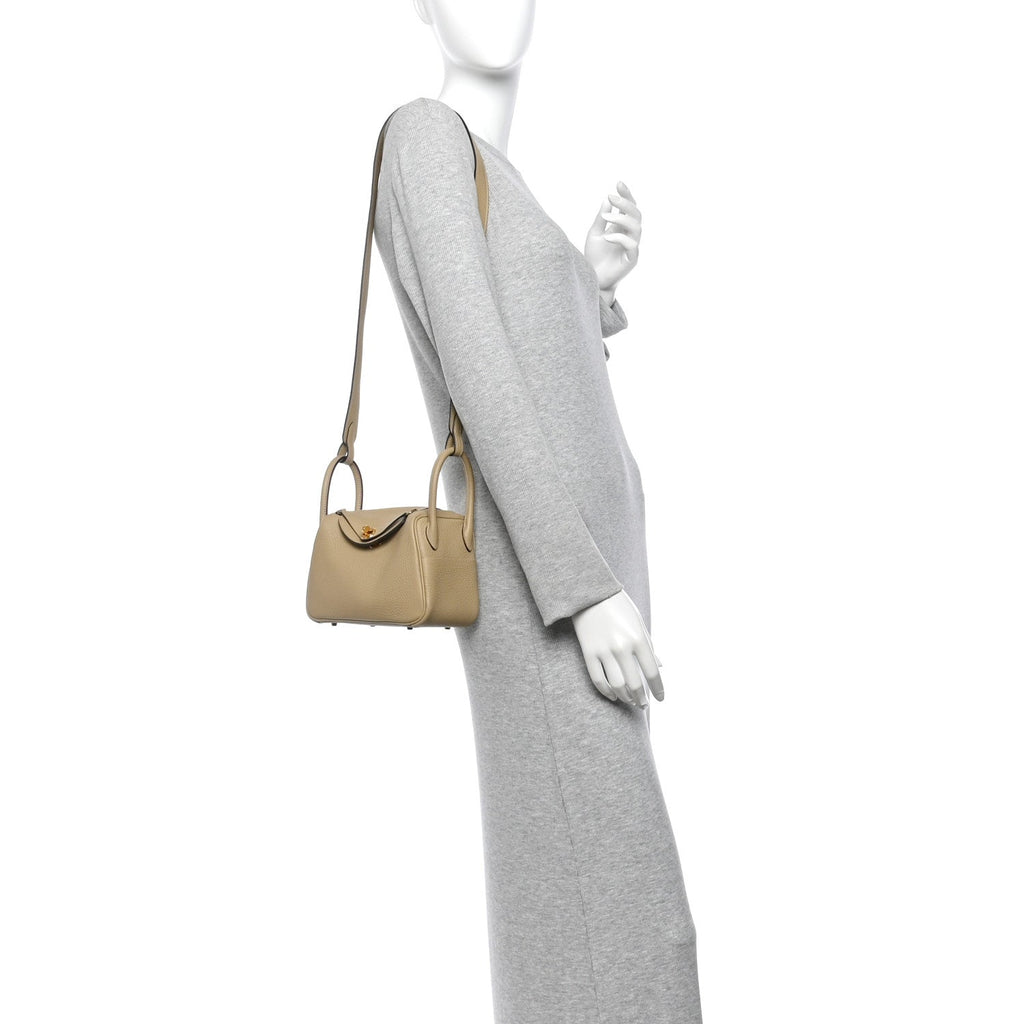 Taurillon Clemence Verso Mini Lindy 20 Trench Gris Asphalte