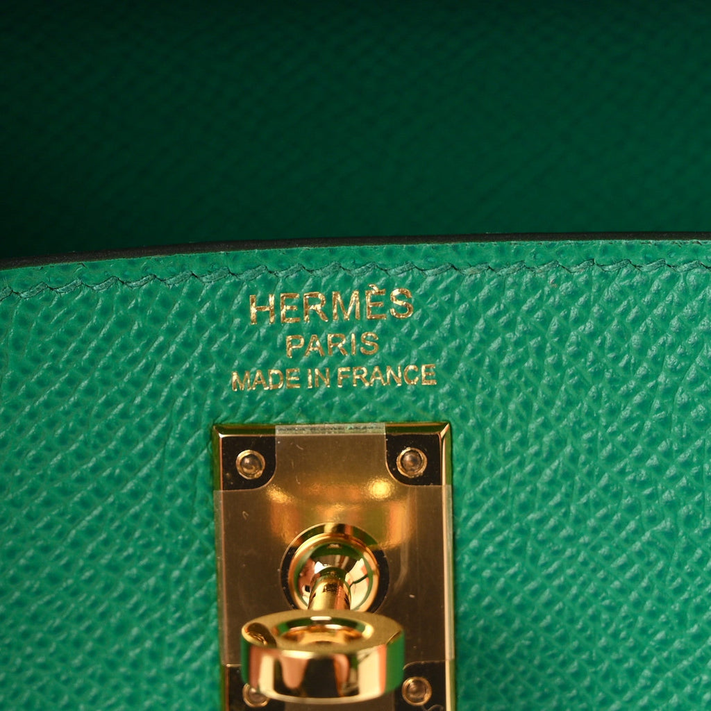 Epsom Kelly Sellier 25 Vert Jade