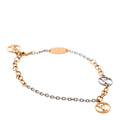Logomania Bracelet Silver Gold