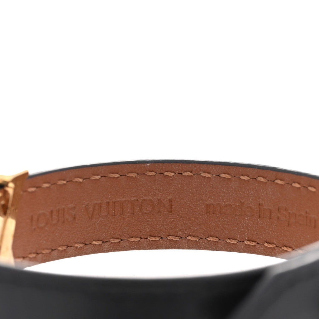 Calfskin Iconic Bracelet 17 Black