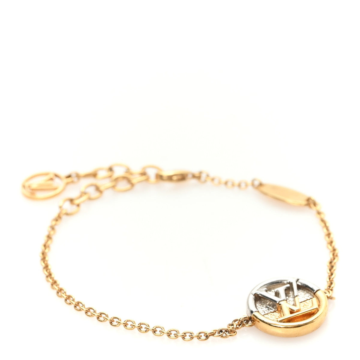 Metal L To V Bracelet Gold Silver