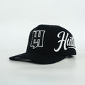 LIFE HUSTLERS HAT (black white )
