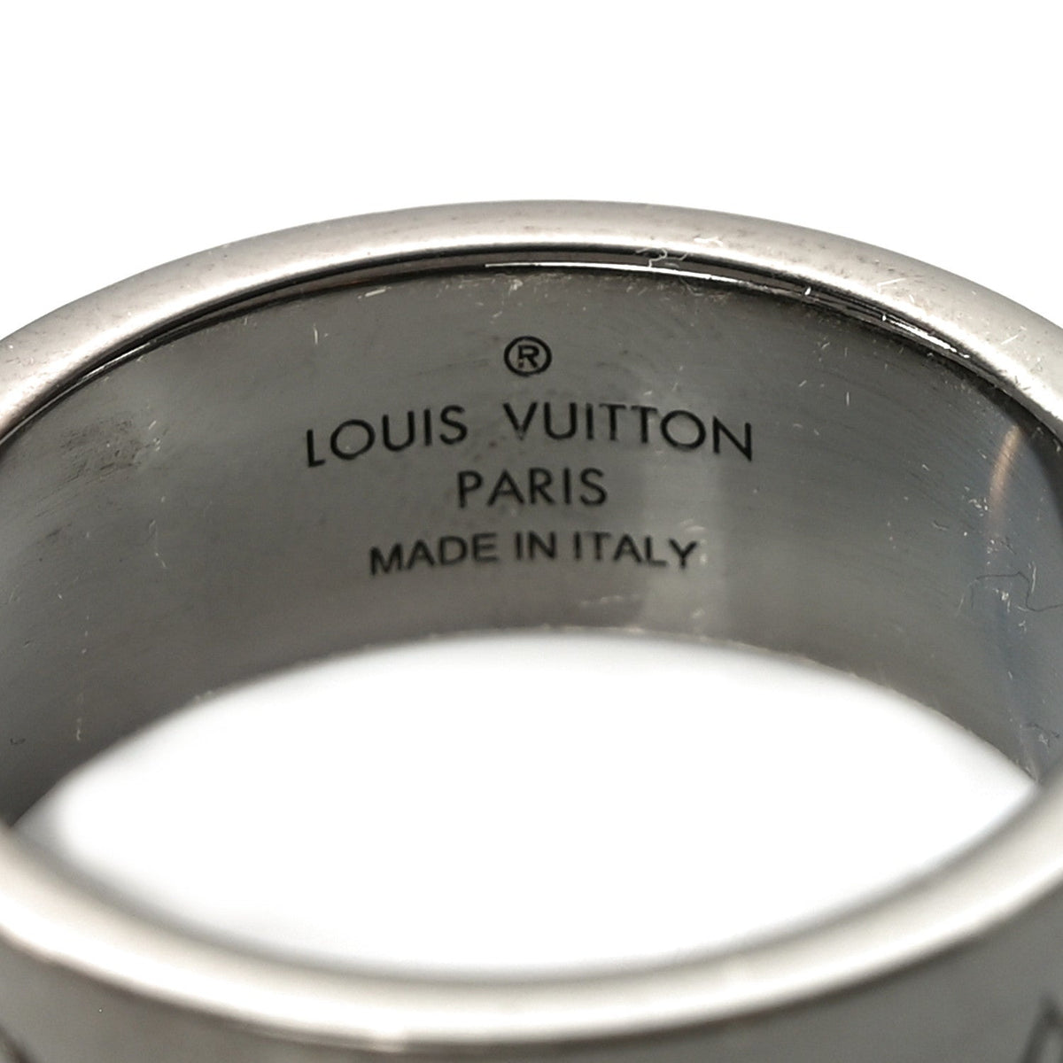 Metal LV Instinct Set of 2 Rings M 63 10.25 Silver Gold