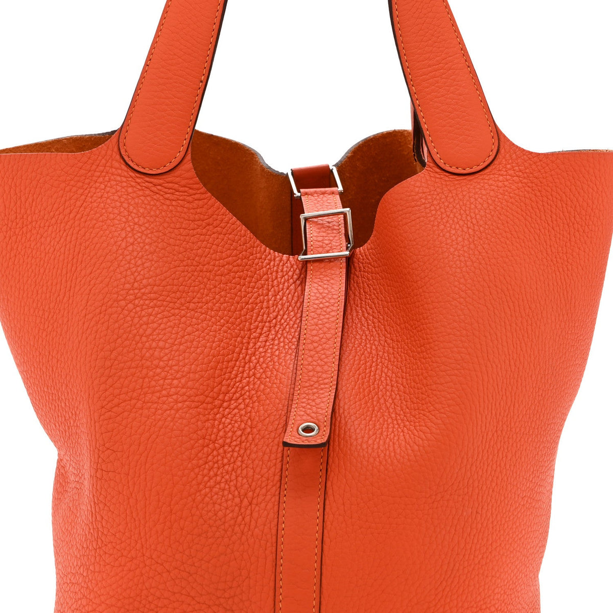Taurillon Clemence Picotin 26 GM Orange Poppy