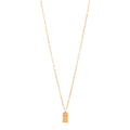 18K Yellow Gold Petite Malle Pendant Necklace