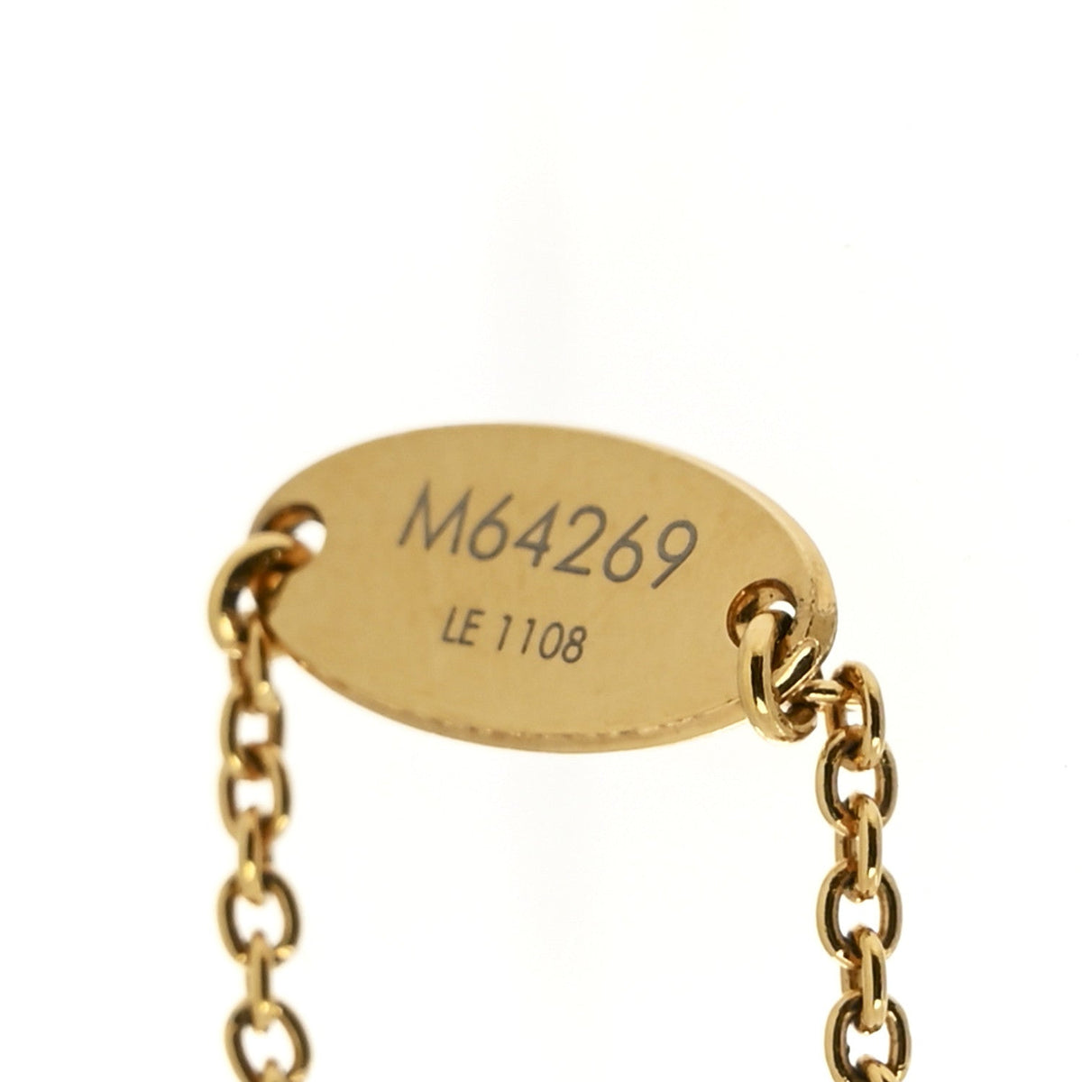 Essential V Guilloche Bracelet Gold