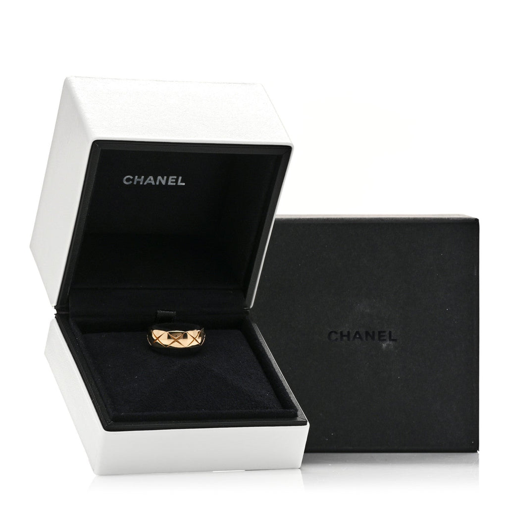 18K Yellow Gold Small Coco Crush Ring 55 7.25