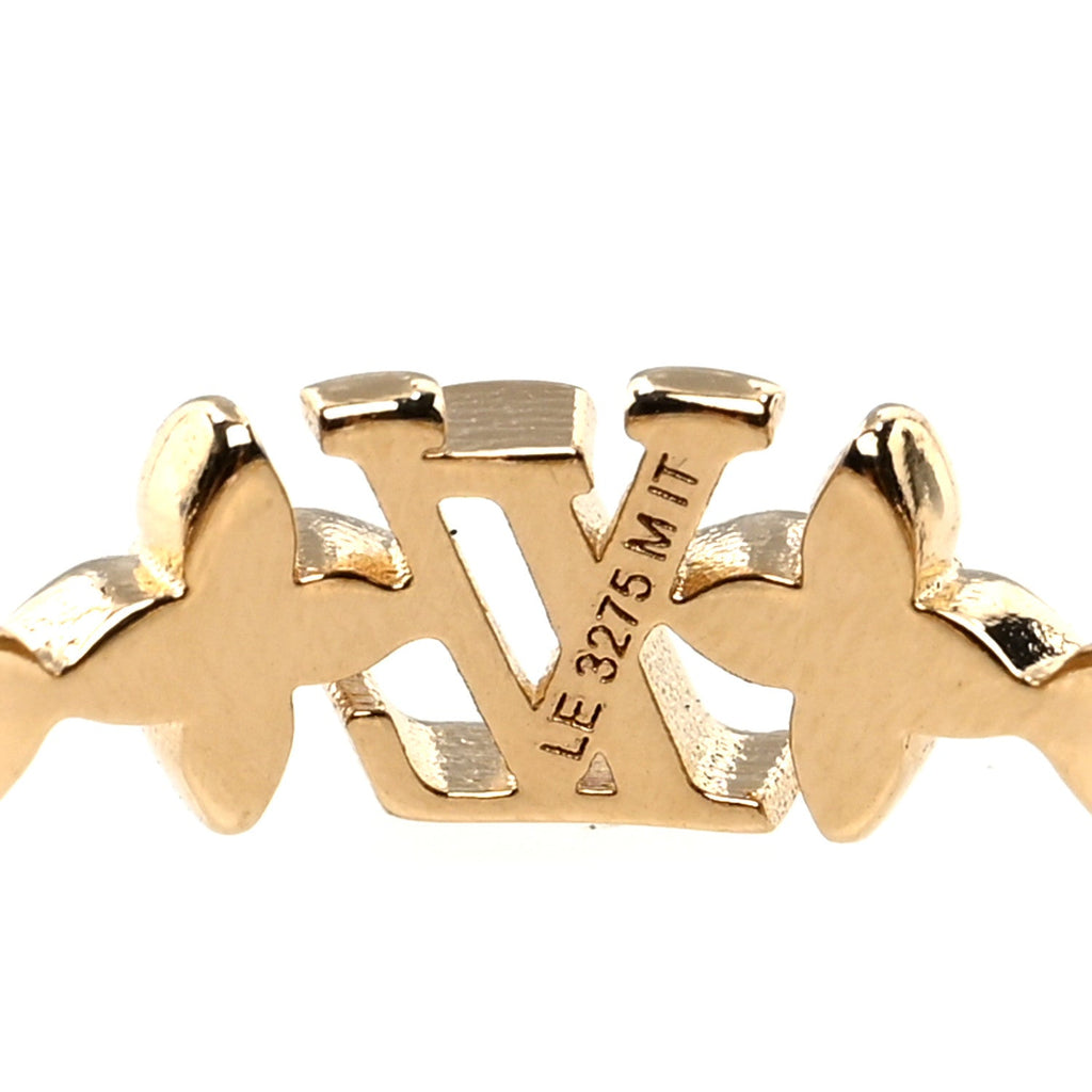Metal LV Iconic XS Ring M 53 6.25 Gold