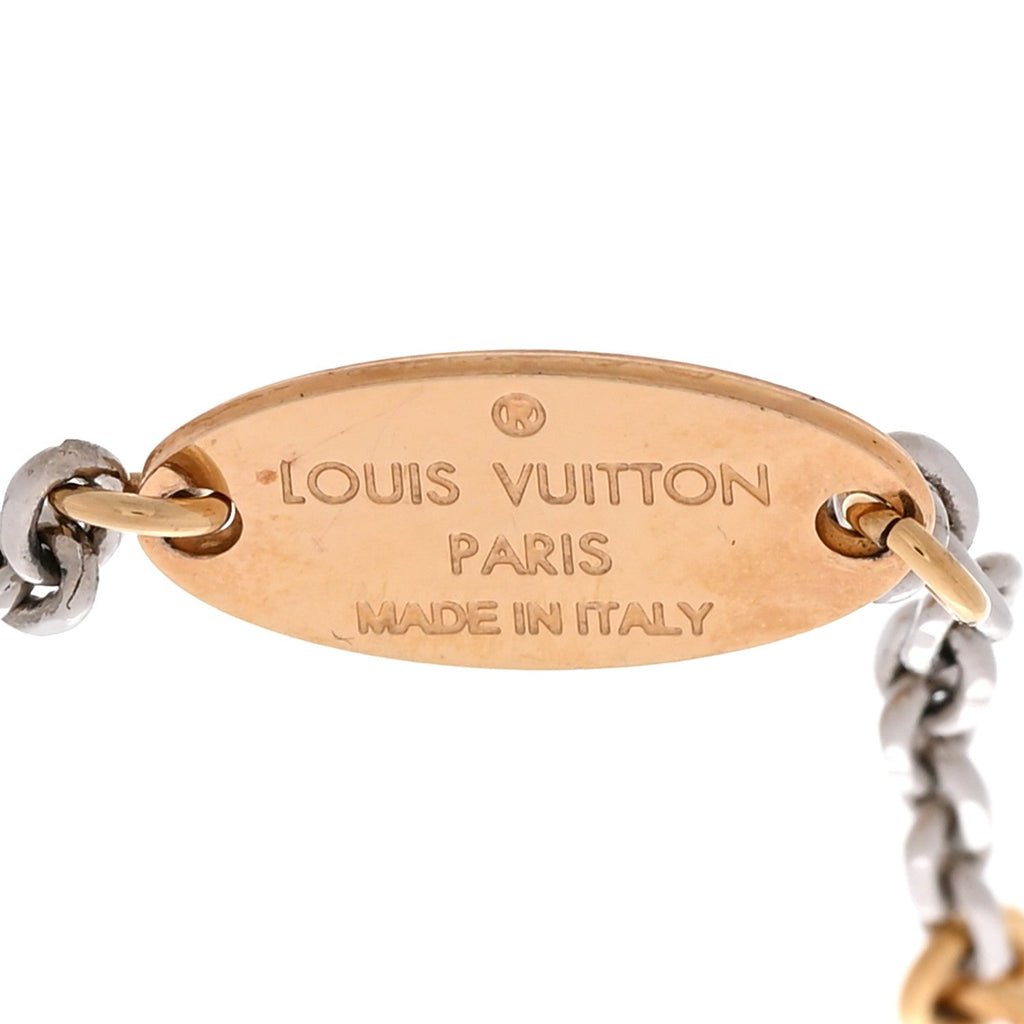 Logomania Bracelet Silver Gold