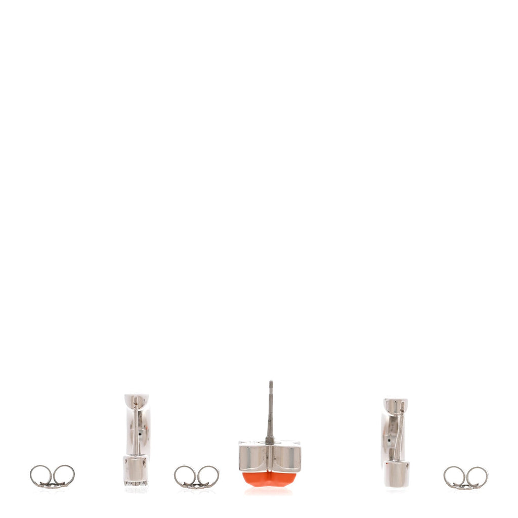 Metal Beads Earrings Set of 3 Multicolor