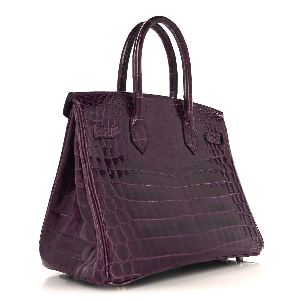 Shiny Niloticus Crocodile Birkin 30 Cassis