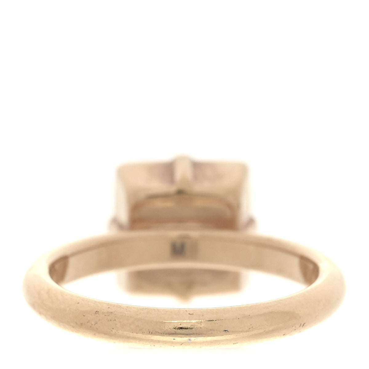 Resin Strass Cosmopolitan Ring M Gold Pink