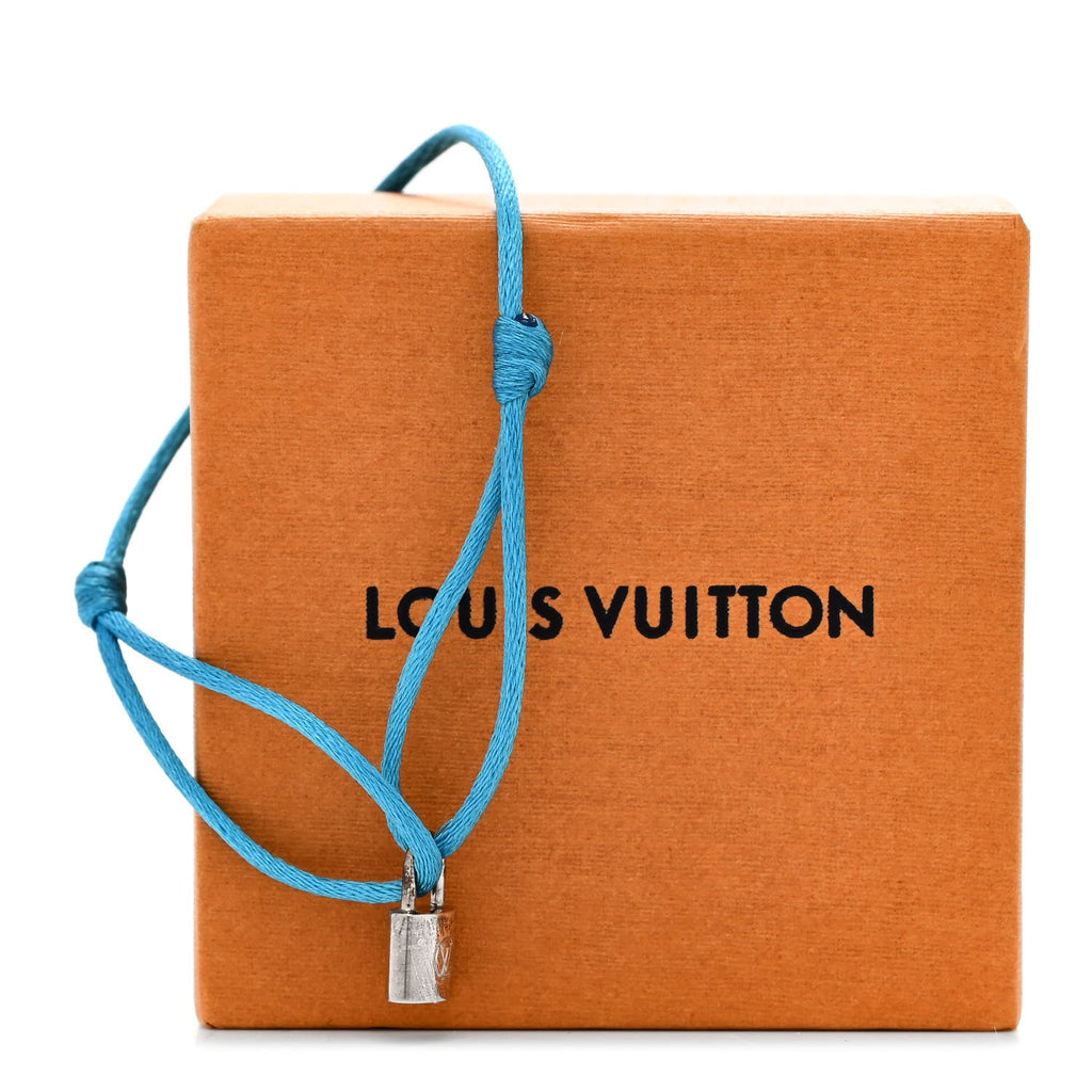 X UNICEF Sterling Silver Lockit Bracelet Blue