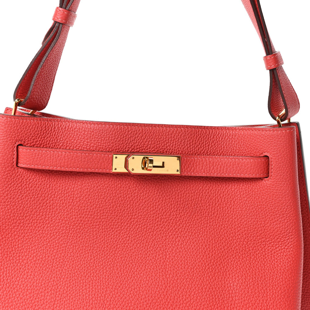 Togo So Kelly  26 Rouge Pivoine