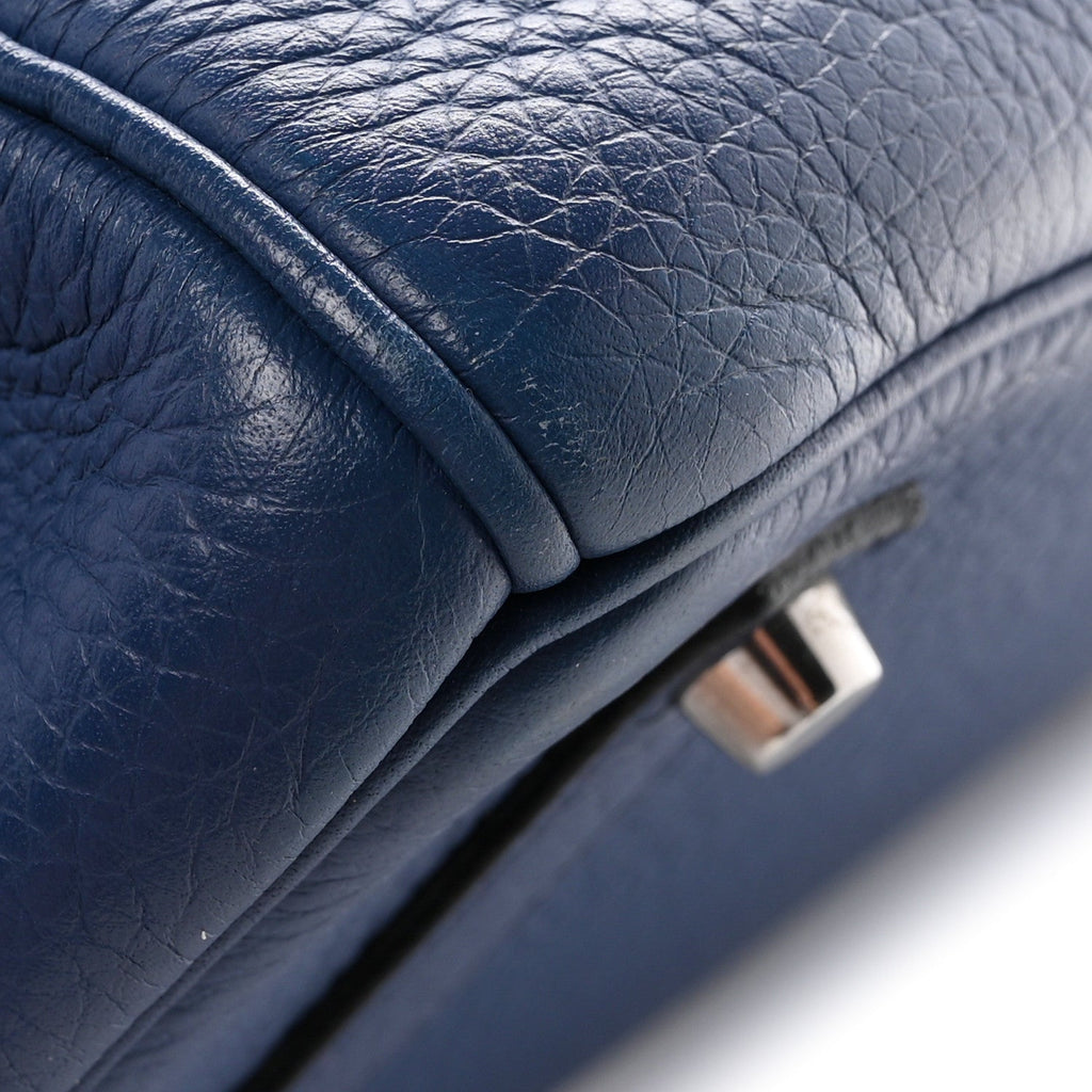 Taurillon Clemence Birkin 35 Bleu Brighton
