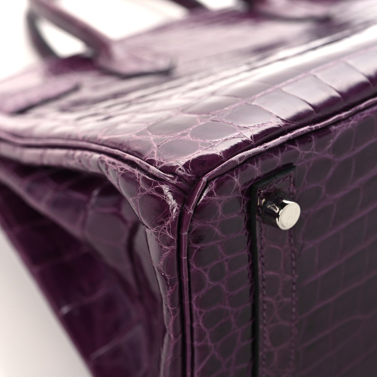 Shiny Niloticus Crocodile Birkin 30 Cassis
