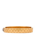Brass Monogram Nanogram Cuff S Gold