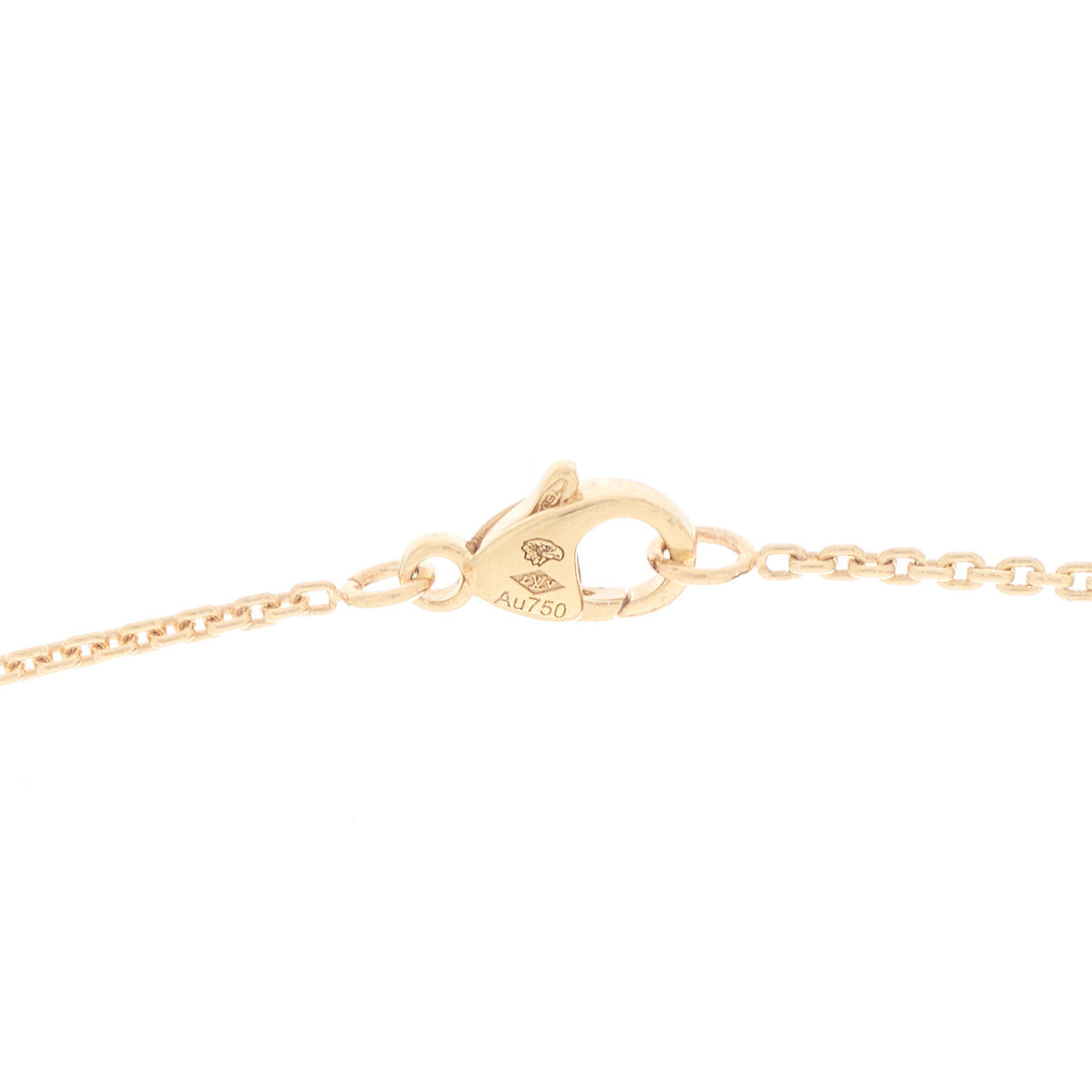 18K Pink Gold Diamond Idylle Blossom Pendant Necklace