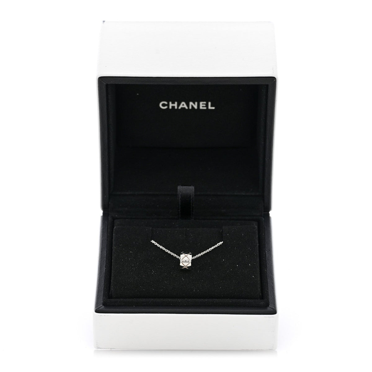18K White Gold Coco Crush Pendant Necklace