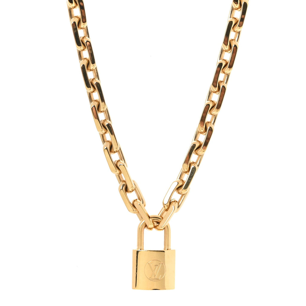 LV Edge Necklace Cadenas Gold