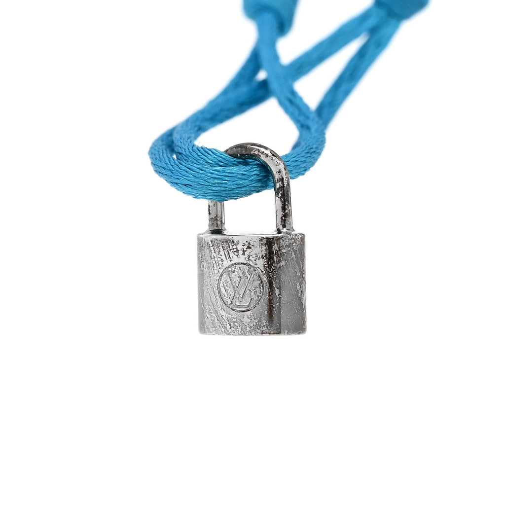 X UNICEF Sterling Silver Lockit Bracelet Blue
