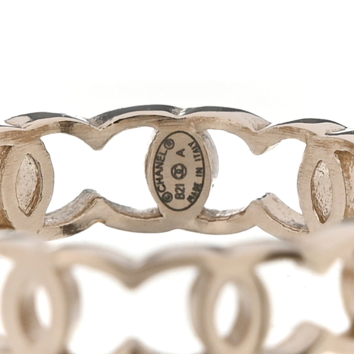 Metal CC Ring 53 6.25 Gold