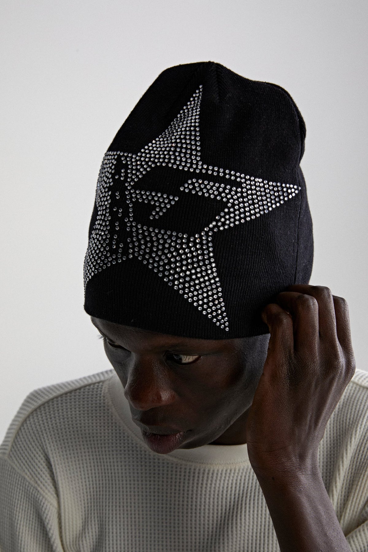 STAR RHINESTONE SKULLY