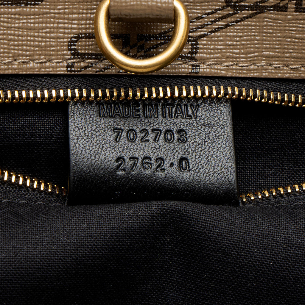 Balenciaga BB Monogram Canvas Signature Large Shopper Tote