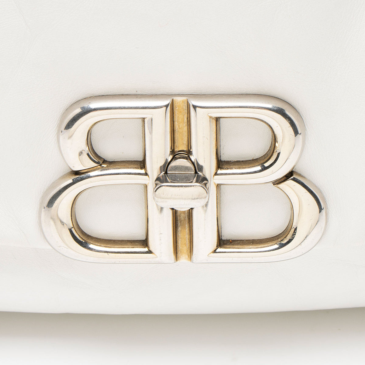 Balenciaga Calfskin Monaco Medium Shoulder Bag