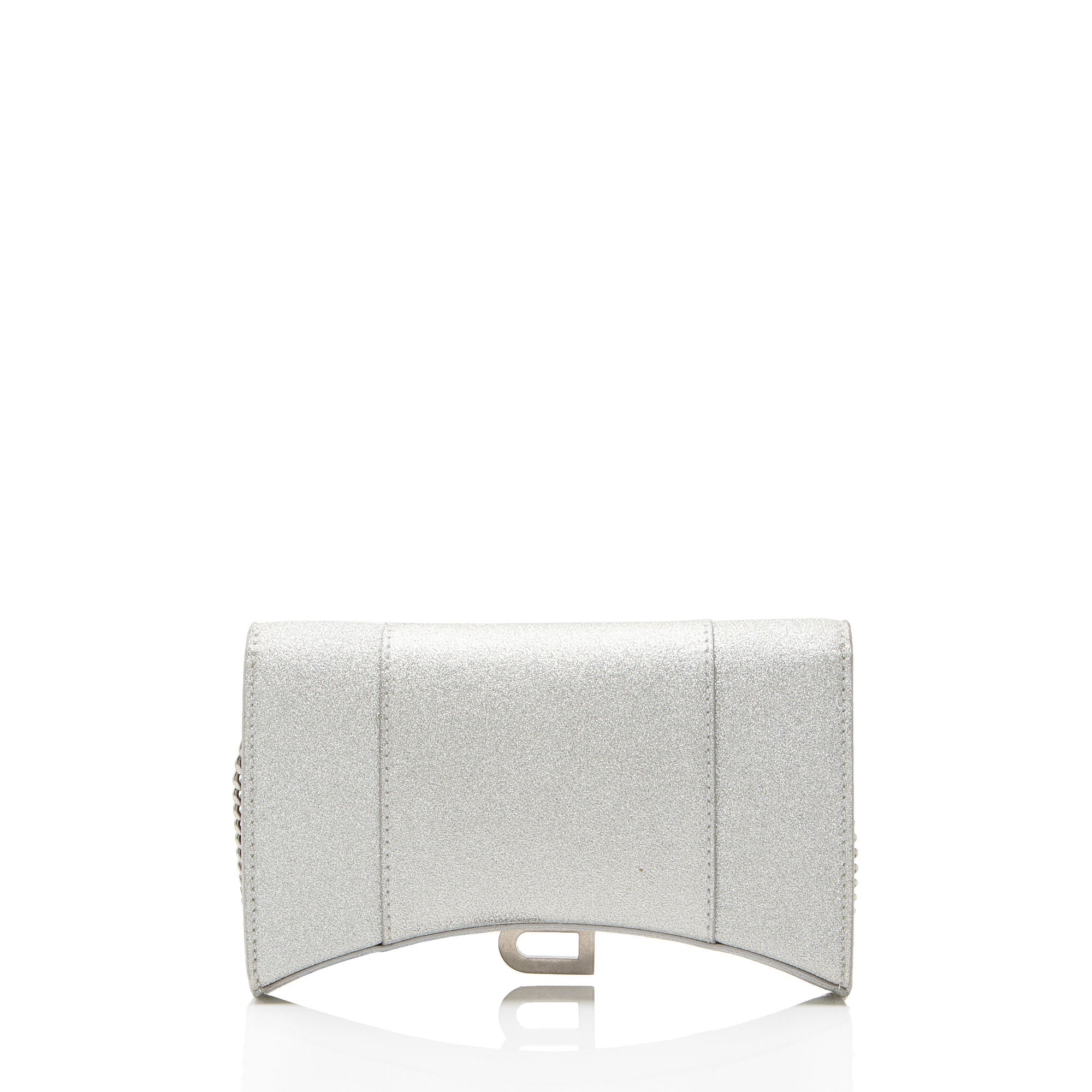 Balenciaga Glitter Hourglass XS Wallet on Chain