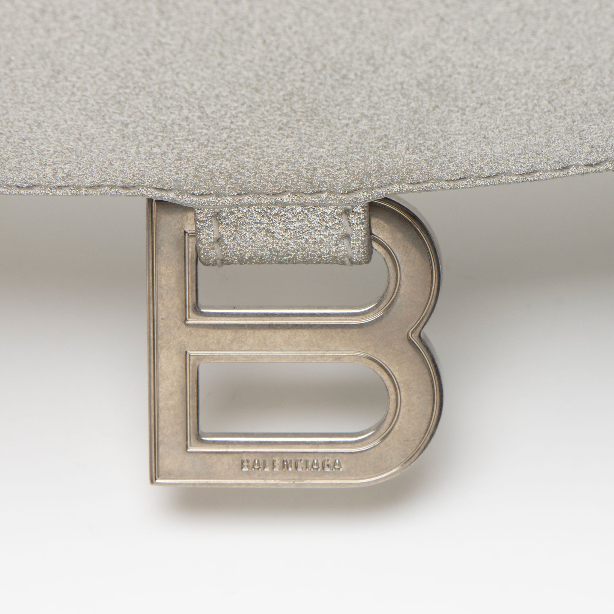 Balenciaga Glitter Hourglass XS Wallet on Chain