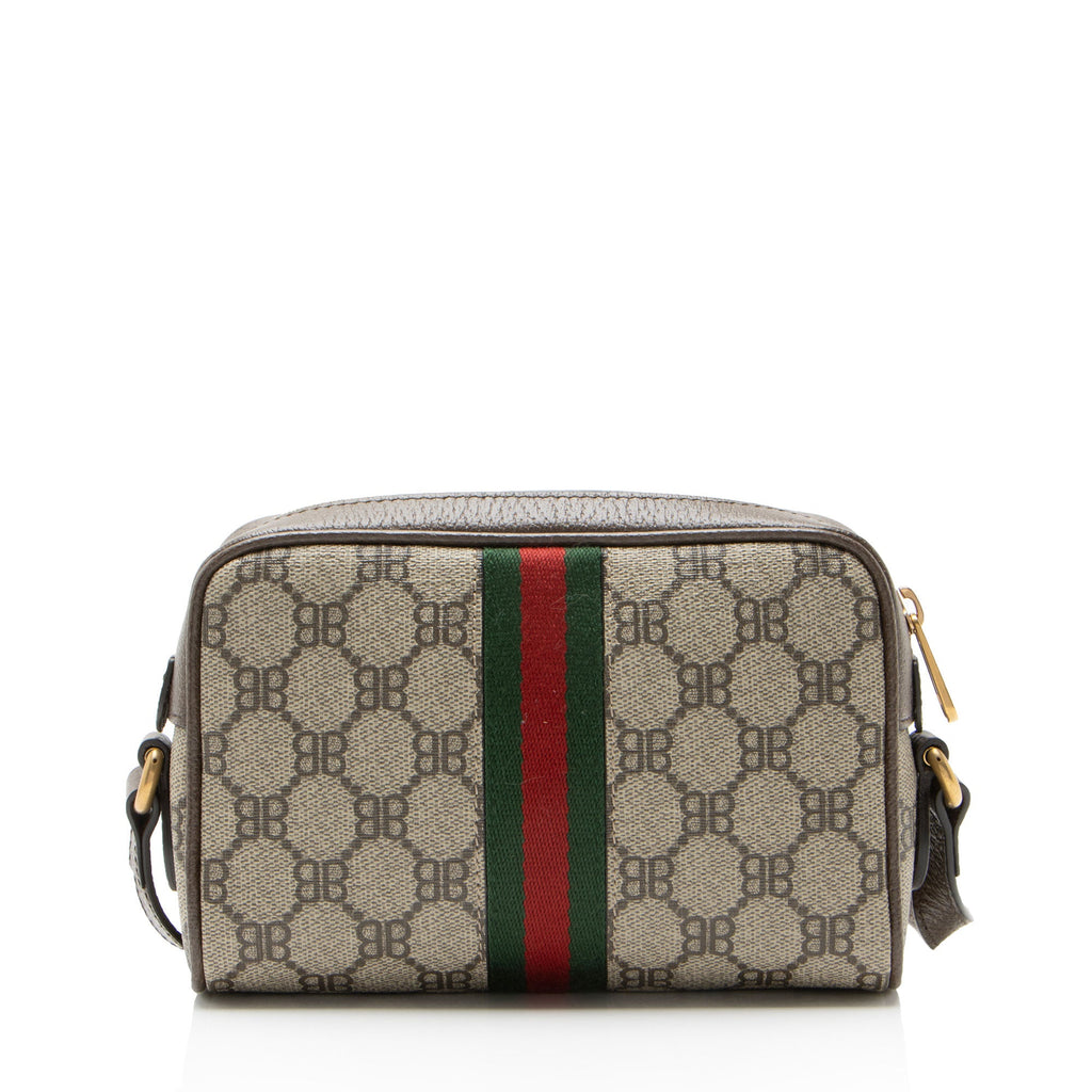 Balenciaga x Gucci BB Supreme Ophidia The Hacker Project Mini Shoulder Bag